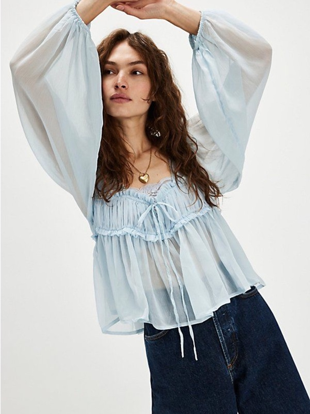 Free People Waverly Blouse - New with tags